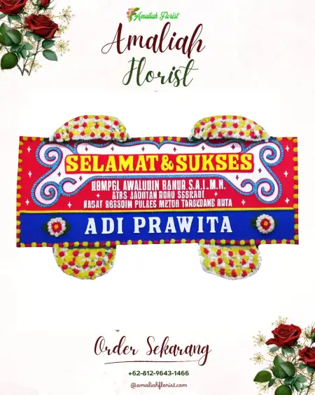 Papan Bunga Ucapan Selamat Babad